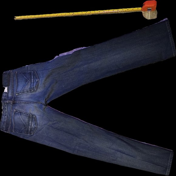 Hudson Byron Five Pocket Straight Button Fly Jeans - Picture 2 of 10